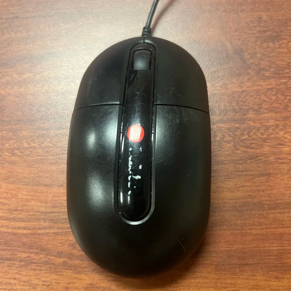 Wired Black Computer Mouse